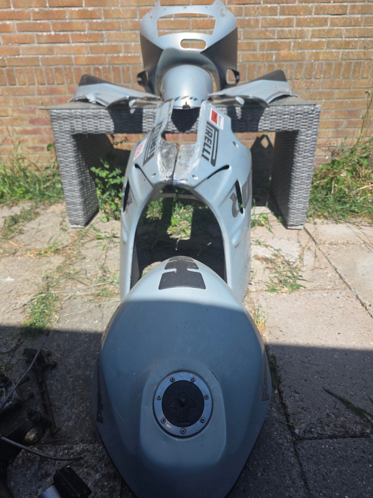 Kawasaki ZZR onderdelen: tank, kuipdelen, kroonplaat, Ophalen