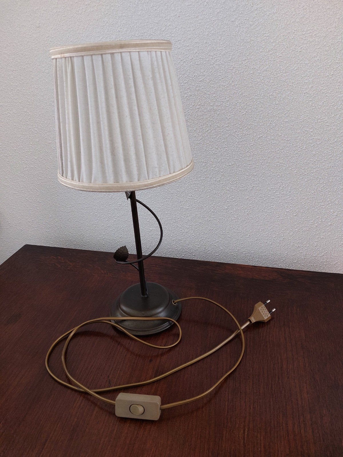 Schemerlamp, Ophalen
