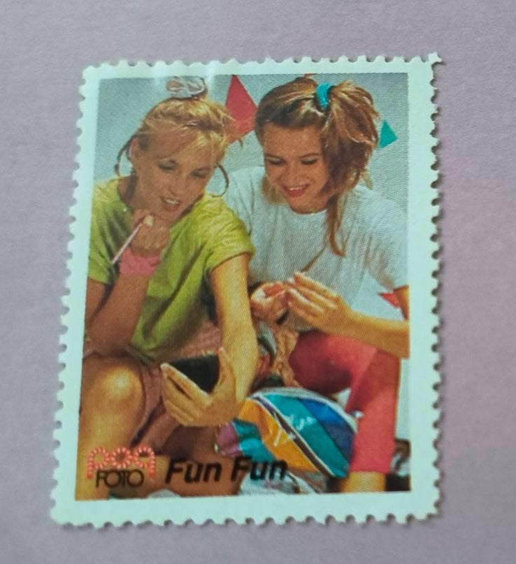 Popfoto zegel fun fun, Verzamelen, Ophalen of Verzenden, Nieuw, Foto of Kaart