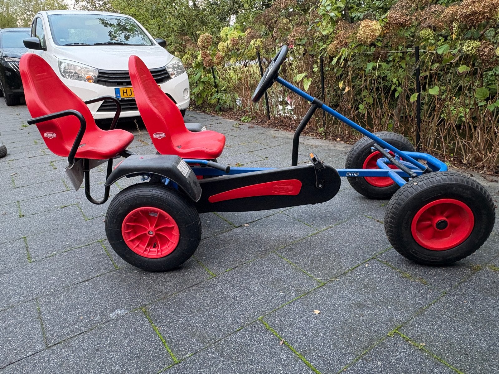 Berg skelter XL met duozit - Plezier voor twee!, Ophalen, Zo goed als nieuw, Trapvoertuig