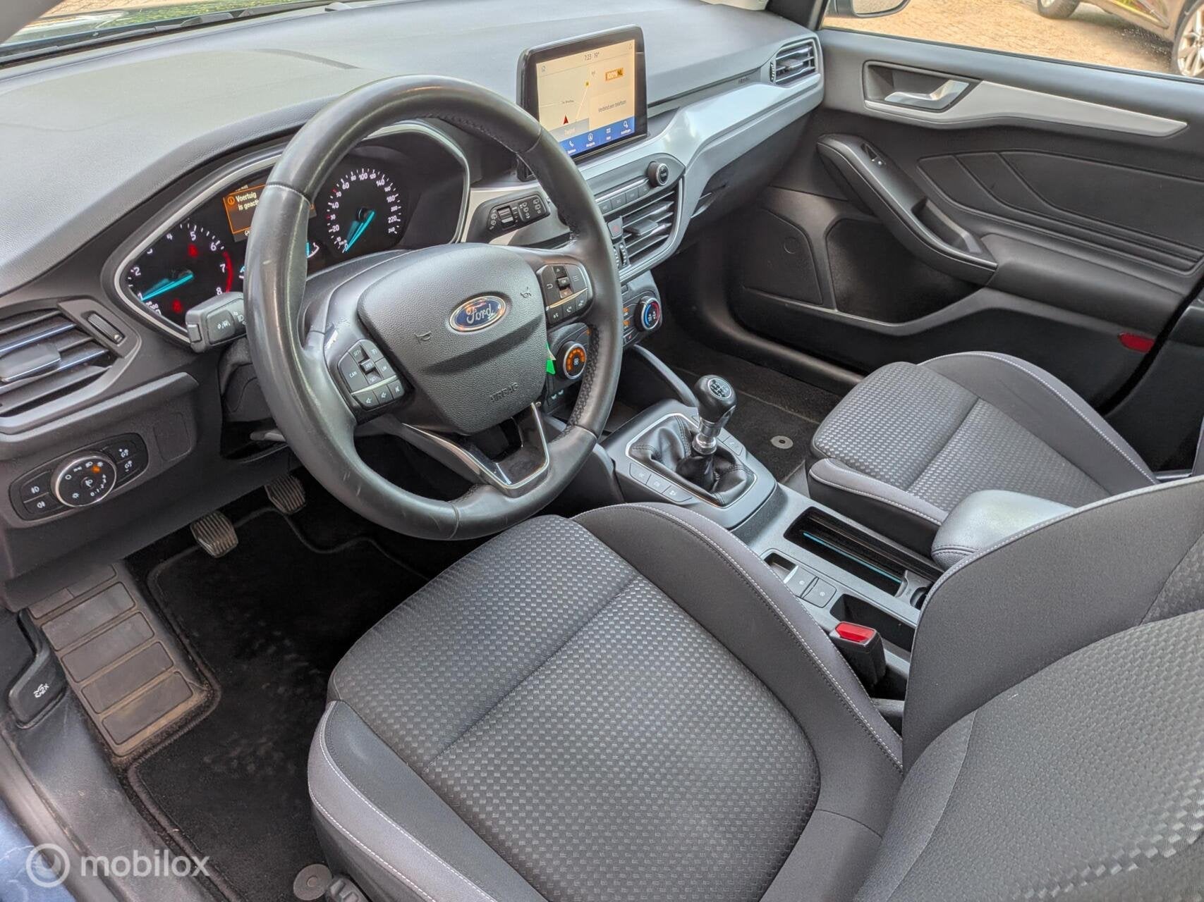 Ford Focus Wagon 1.0 EcoBoost Hybrid Trend Edition Business, Euro 6, Blauw, Origineel Nederlands, Onderhoudsboekje
