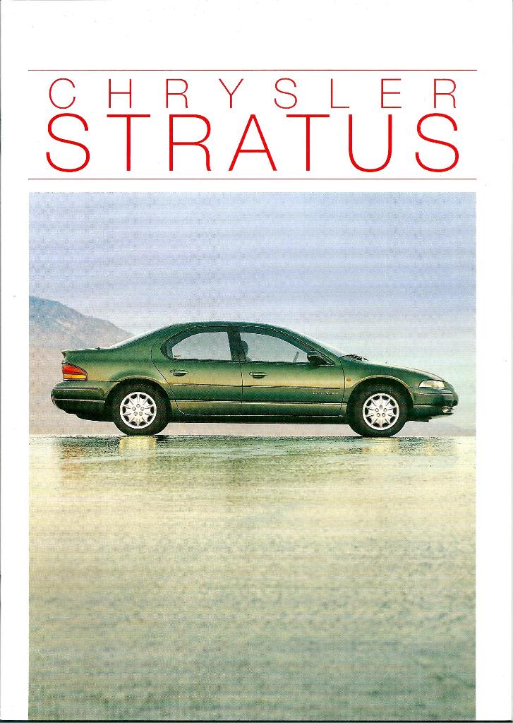 Brochure Chrysler Stratus 1995, Ophalen of Verzenden, Gelezen, Overige merken