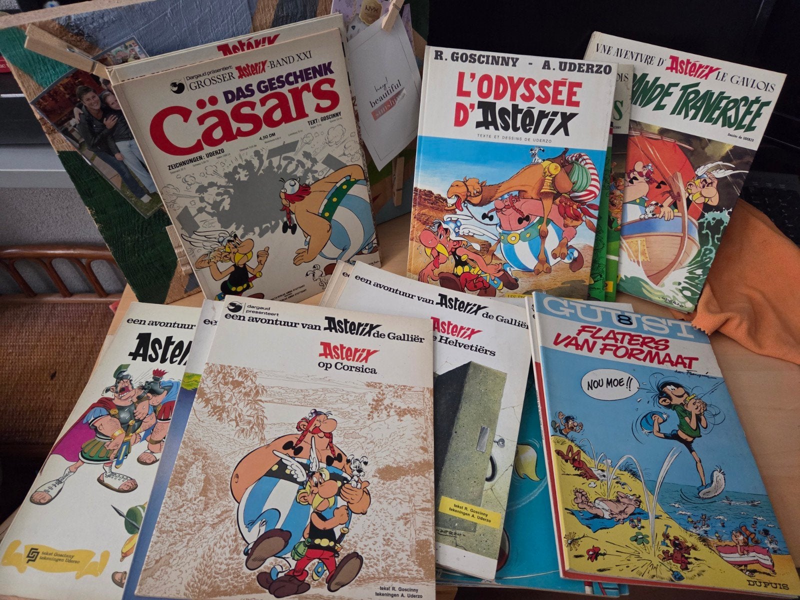 Diverse Asterix en Obelix stripboeken te koop. ook Franse ex, Ophalen, Gelezen
