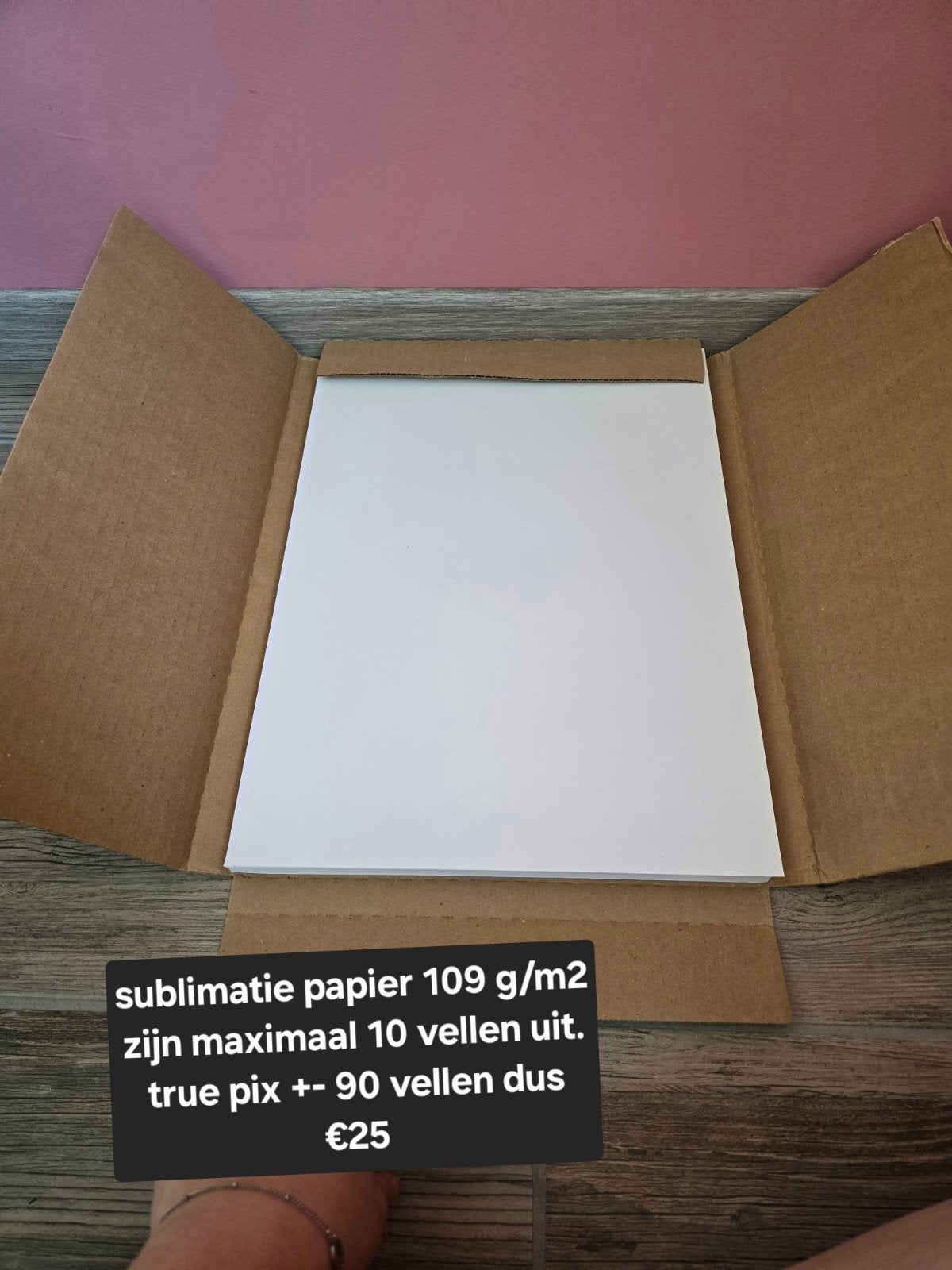 Sublimatie papier truepix A3, Diversen, Papierwaren, Ophalen of Verzenden, Zo goed als nieuw