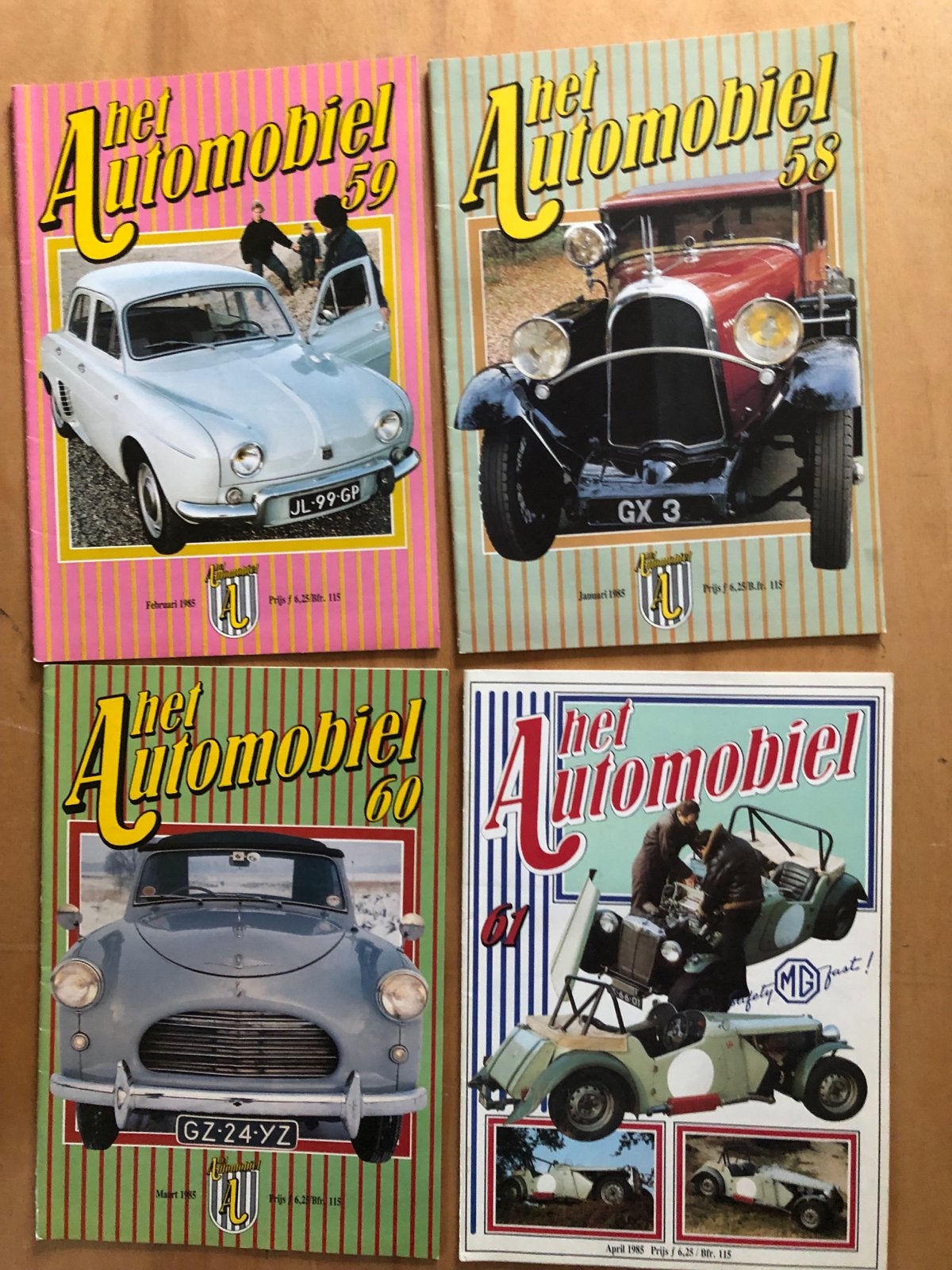Complete jaargang Het Automobiel 1985 - Oldtimer Magazine, Ophalen of Verzenden, Gelezen, Algemeen