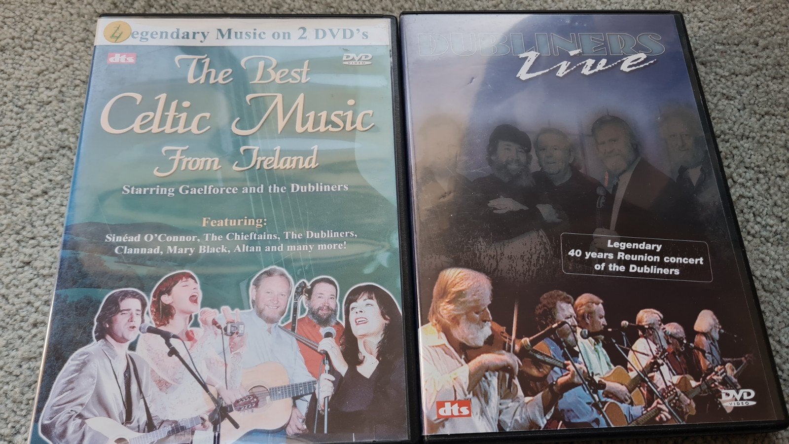The Best Celtic Music From Ireland & Dubliners Live DVD's, Alle leeftijden, Ophalen of Verzenden, Concert, Inclusief doosje