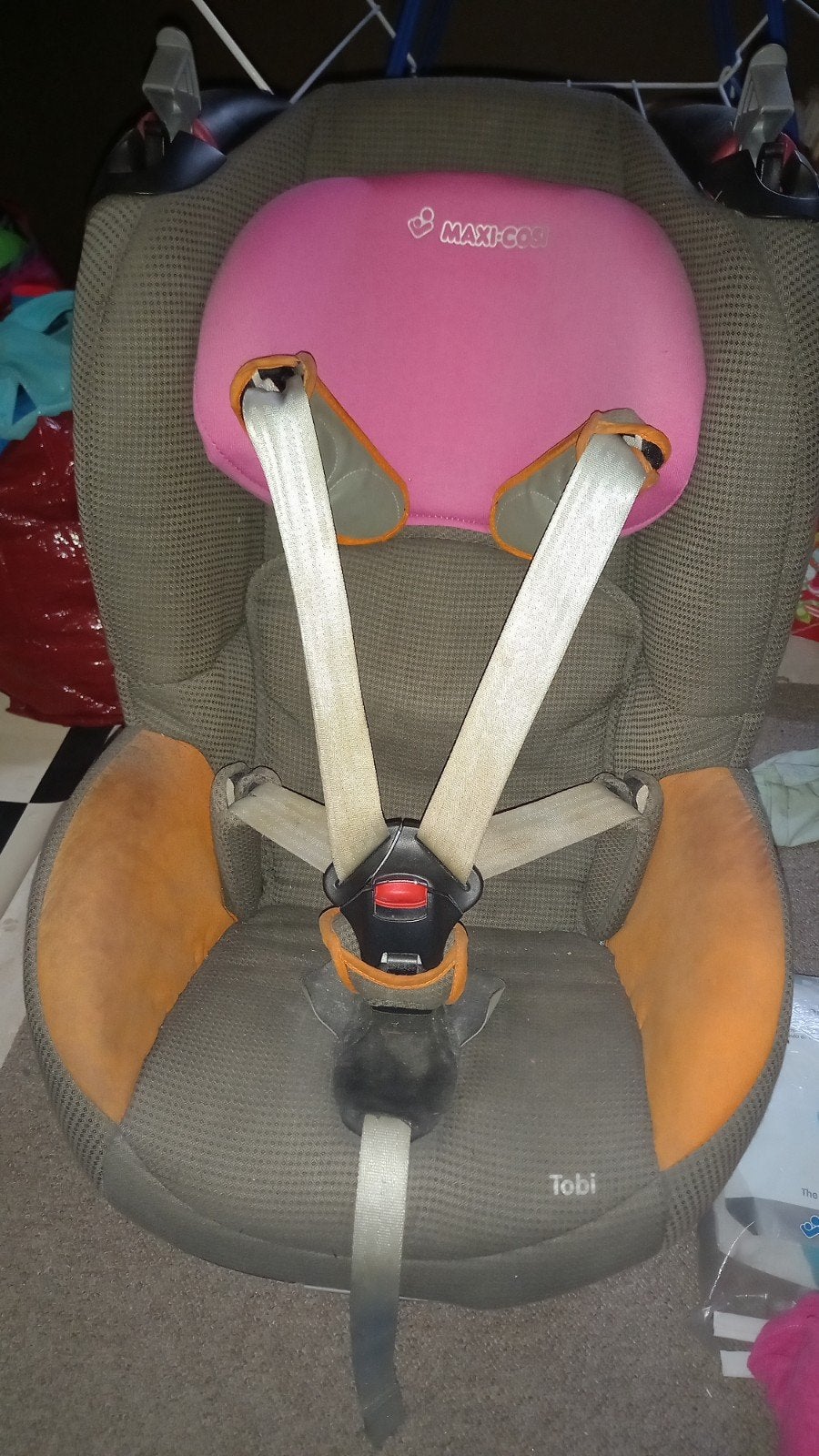 Maxicosie toby, Ophalen, 0 t/m 13 kg, Overige merken, Autogordel