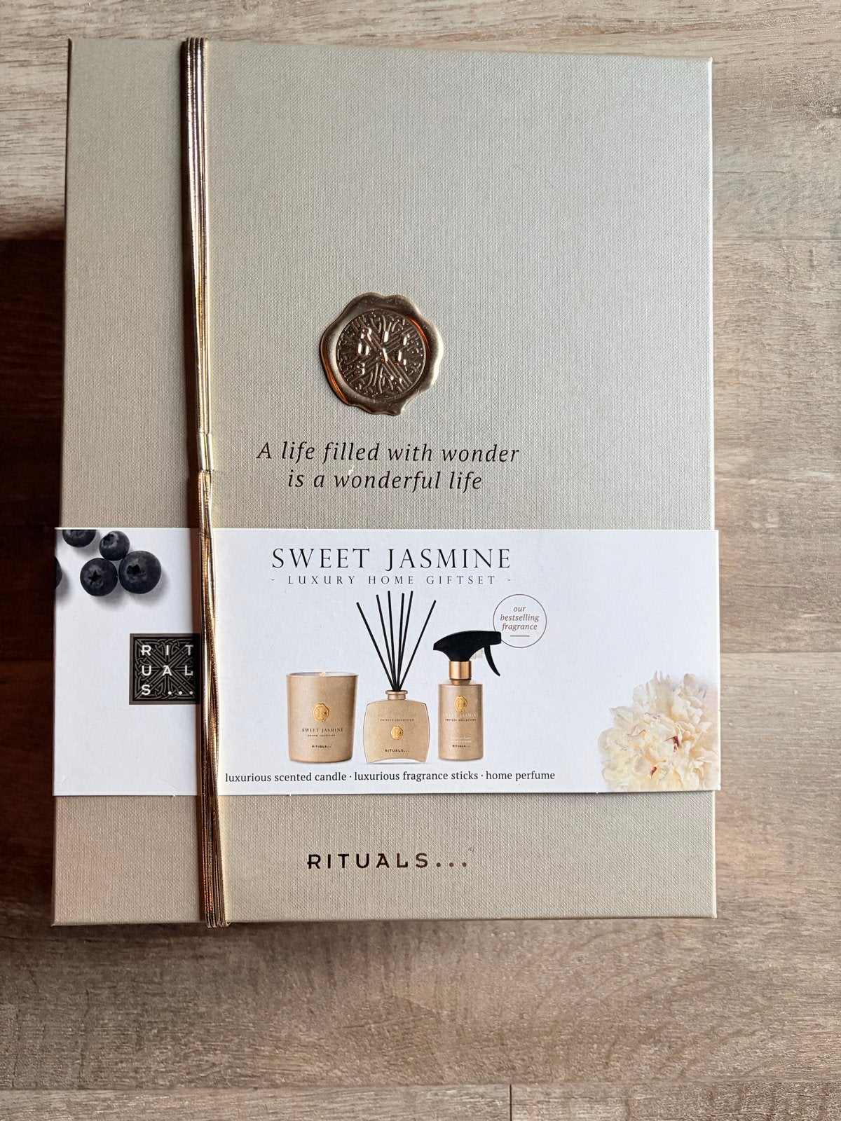 Rituals Sweet Jasmine Luxury Home Giftset, Ophalen of Verzenden, Nieuw, Beige