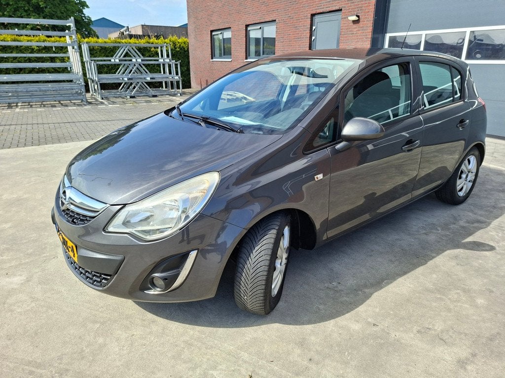 Opel Corsa 1.3 CDTi 5 deurs EcoFlex S/S Edition Airco 5-2011, Auto's, Voorwielaandrijving, Euro 5, Gebruikt, Zwart