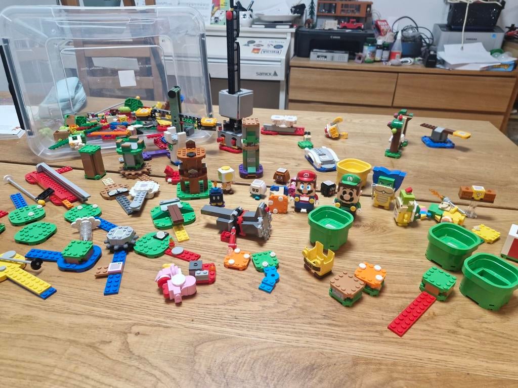 Lego Mario Set, Ophalen of Verzenden, Zo goed als nieuw, Complete set, Lego