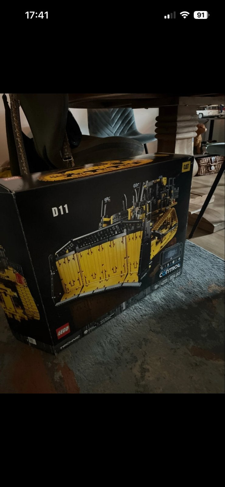 Lego Technic CAT D11 Bulldozer 42131 - Zo goed als nieuw, Ophalen, Lego, Zo goed als nieuw, Complete set