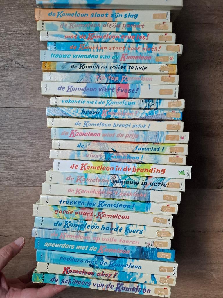 Boekenserie De Kameleon, Ophalen, Gelezen, H. De Roos