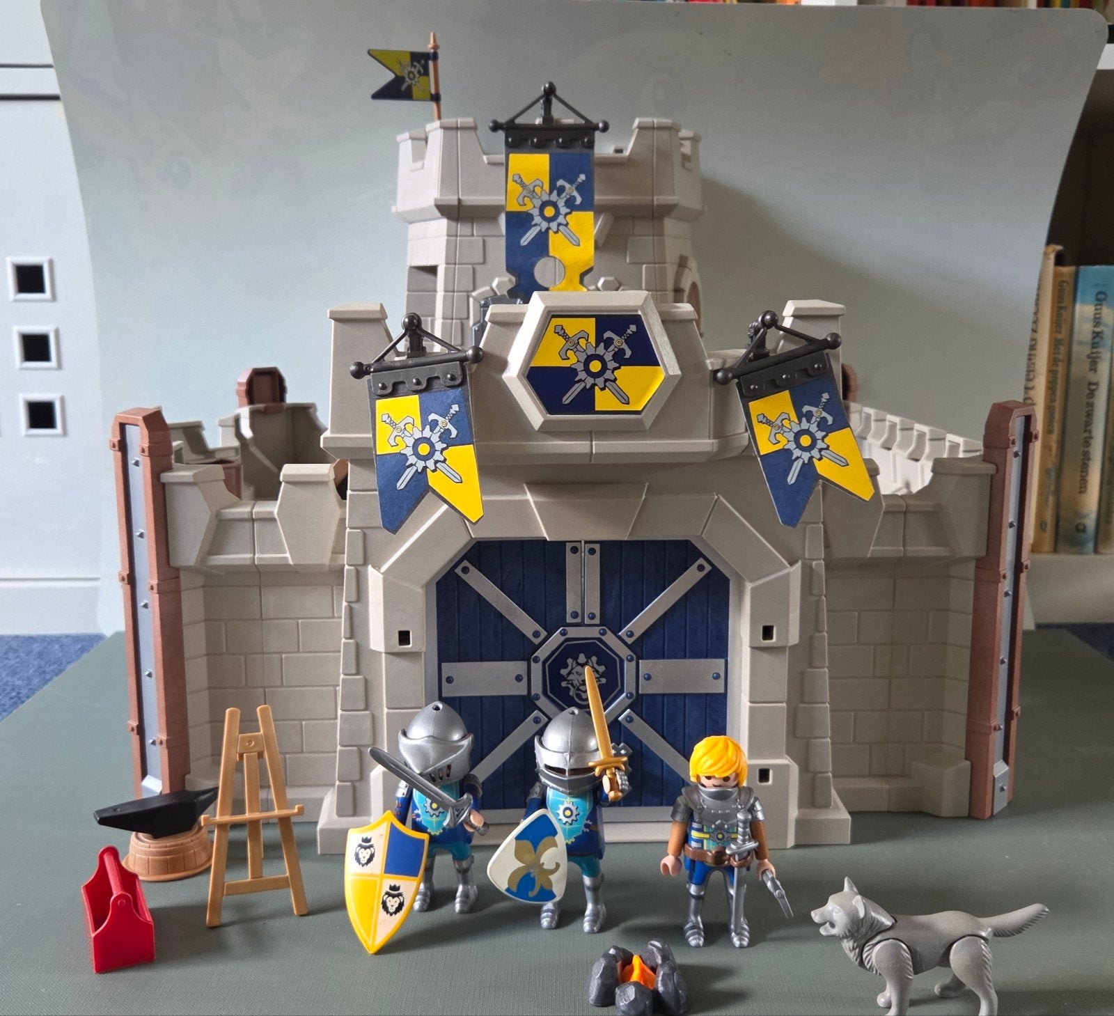 Playmobil Novelmore Kasteel 70222 met Figuren en Accessoires, Complete set, Fantasy, Ophalen of Verzenden, Zo goed als nieuw