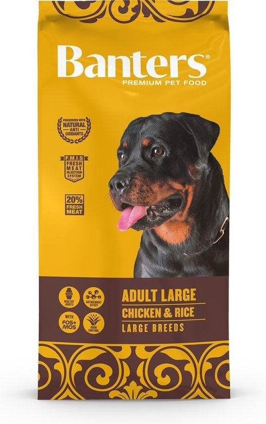 Banters Adult Large Hondenbrokken voor Grote Honden 15 kg, Verzenden, Hond