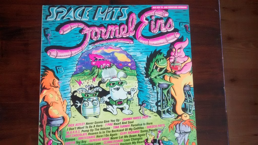 Lp - Formel Eins - Space Hits, Ophalen of Verzenden, Zo goed als nieuw, Pop, LP