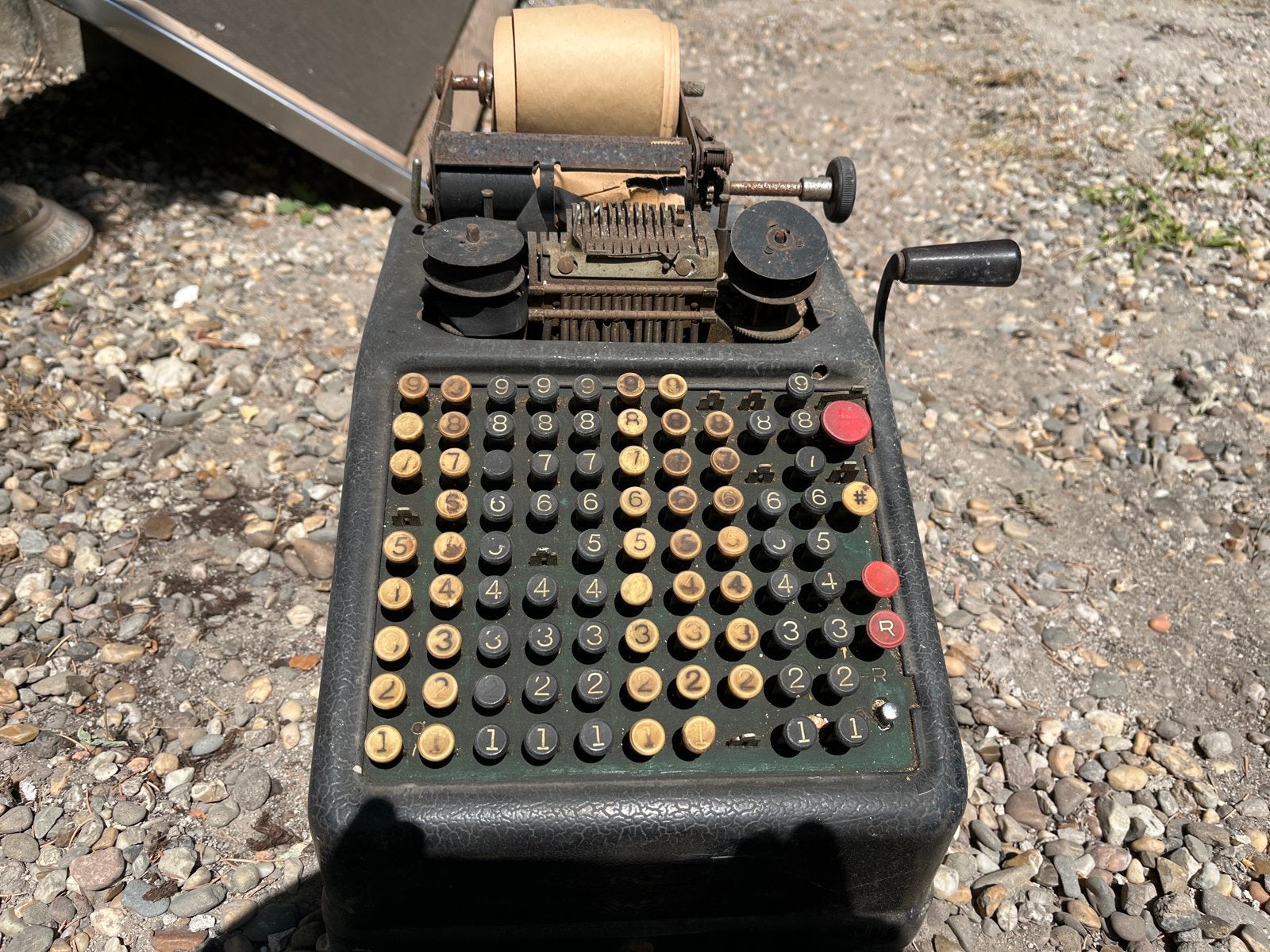Vintage Rekenmachine - Decoratief Antiek Stuk, Ophalen