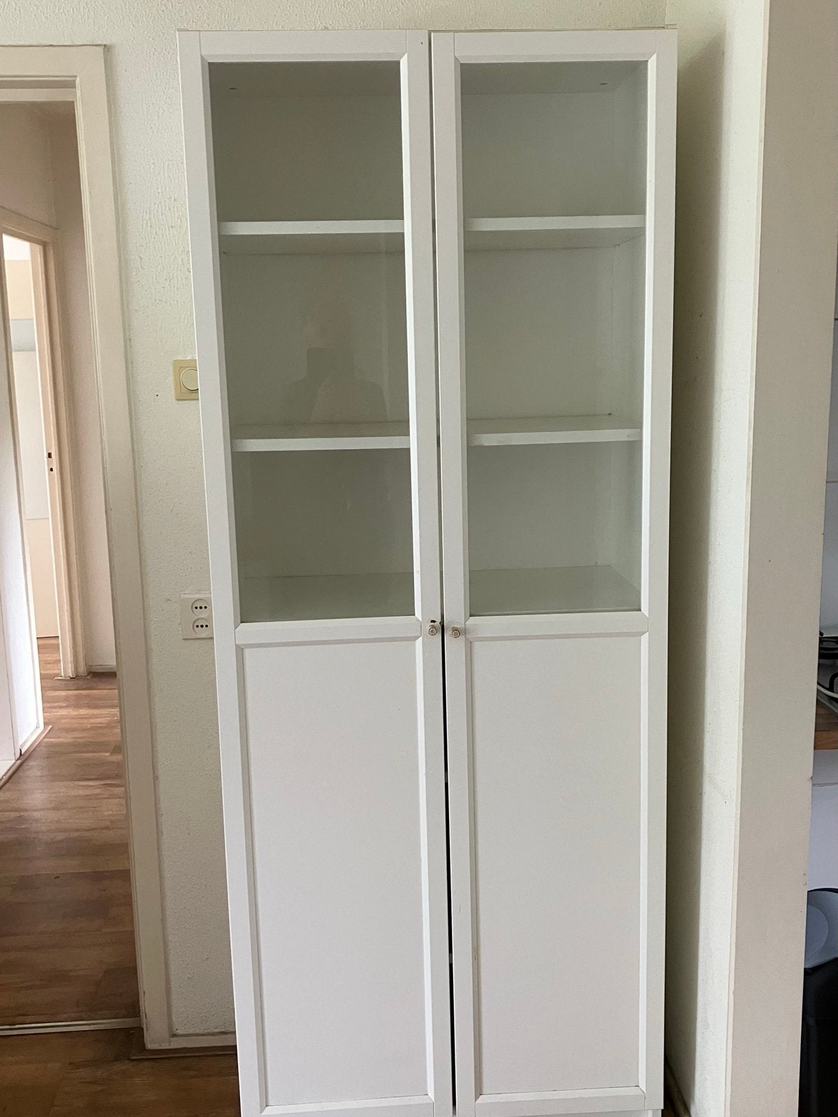 IKEA Vitrinekast met glazen deuren, Ophalen, 50 tot 100 cm, 150 tot 200 cm, 25 tot 50 cm