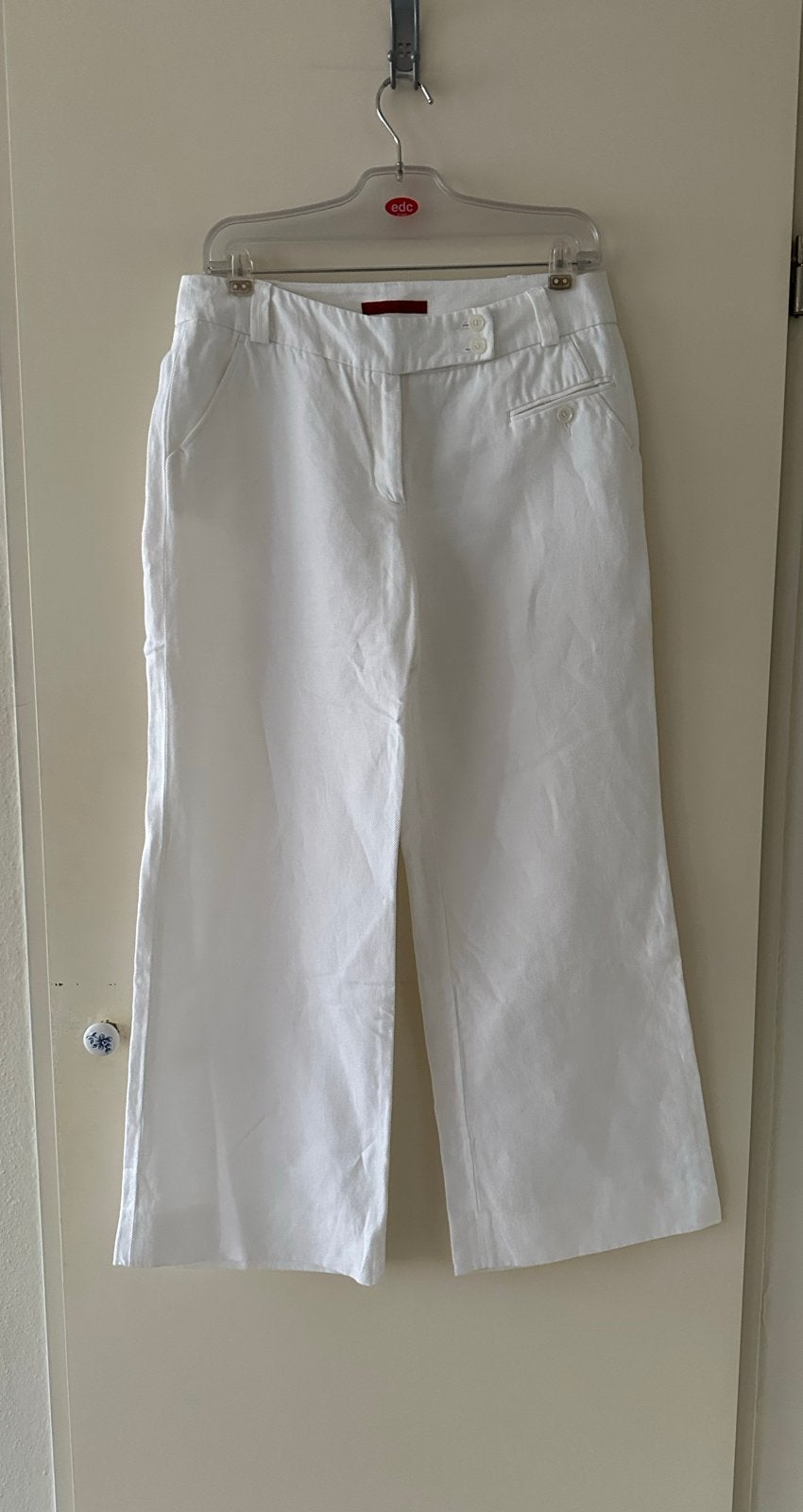Luisa Cerano Witte Broek - Maat 40 (L), Wit, Maat 42/44 (L), Ophalen of Verzenden, Zo goed als nieuw