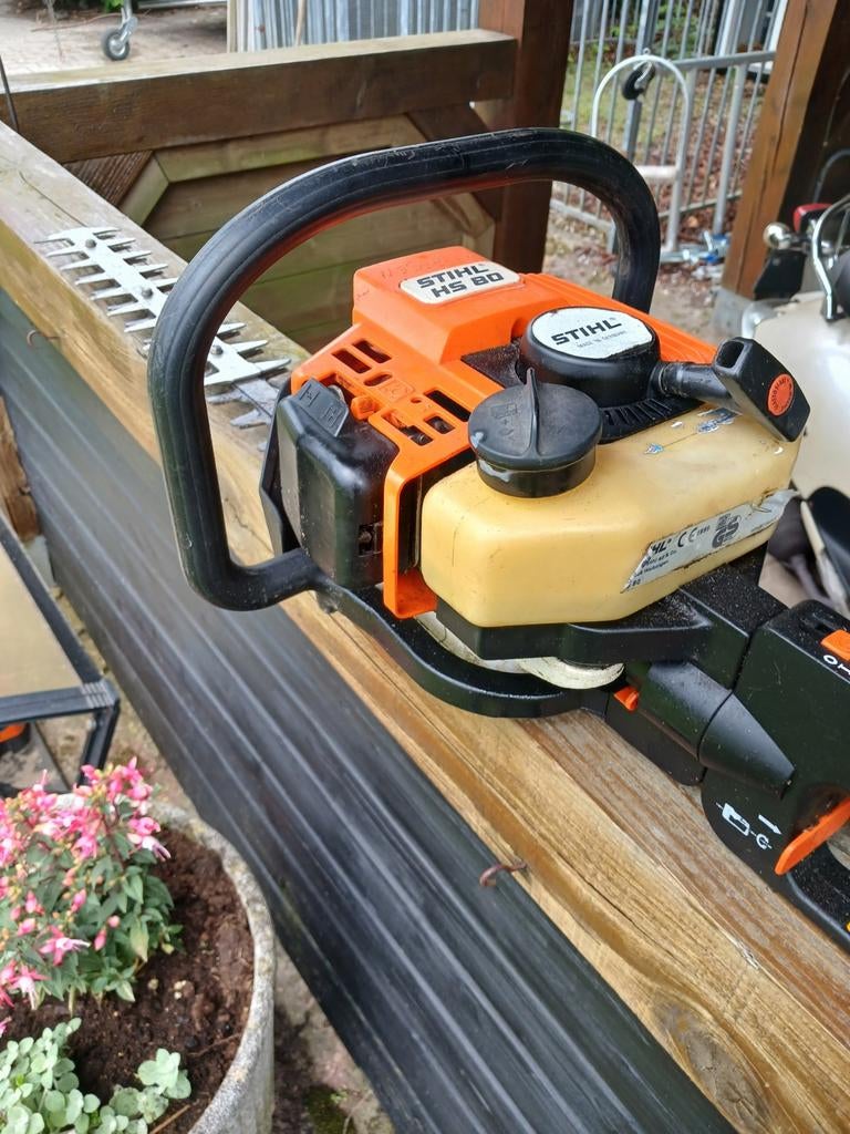 Stihl hs80 heggenschaar heggeschaar, Ophalen, Gebruikt, Benzine