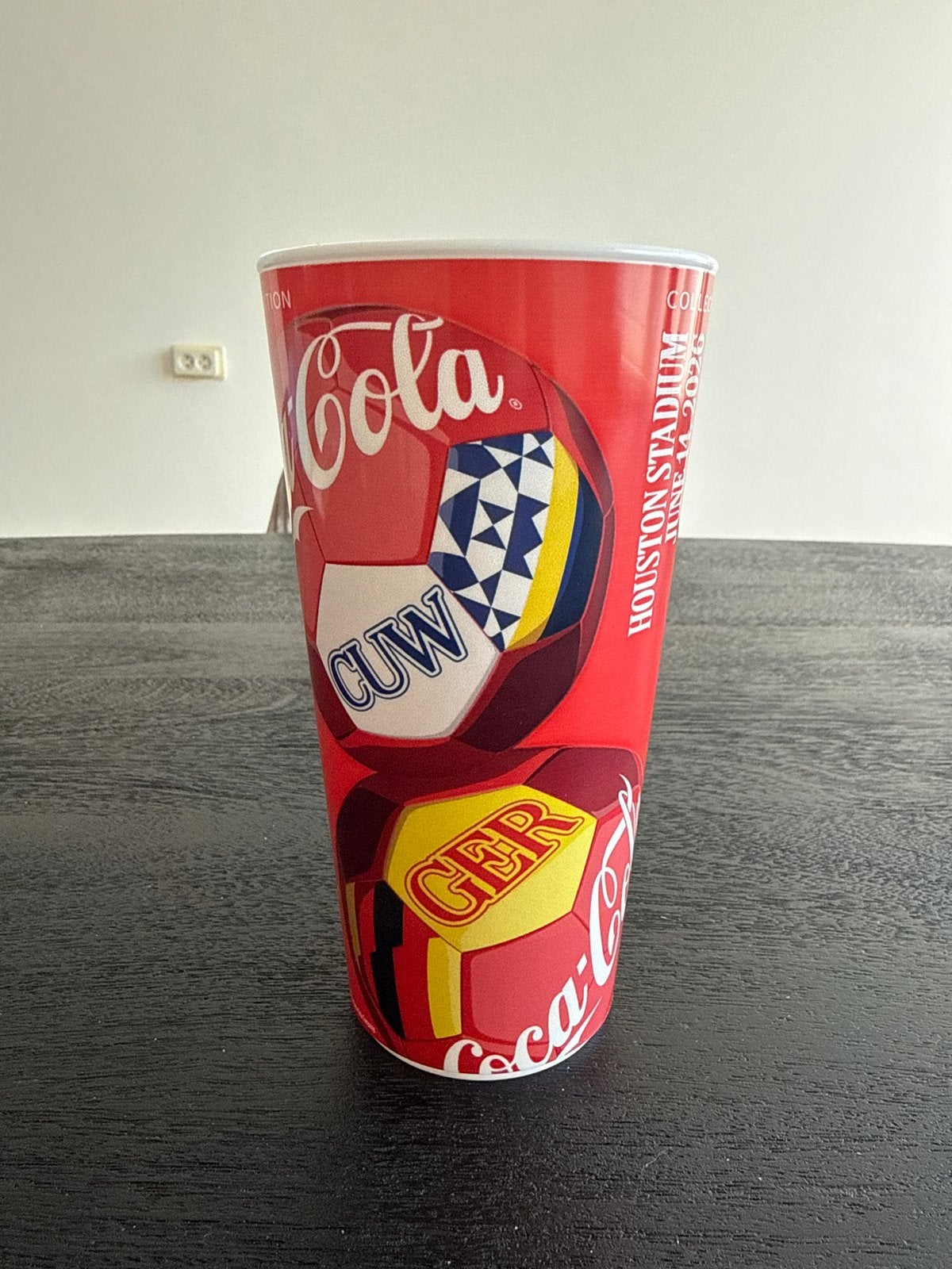 Coca Cola Collectors Edition Beker WK 2026 Curacao-Duitsland, Ophalen, Nieuw, Overige sporten, Overige typen