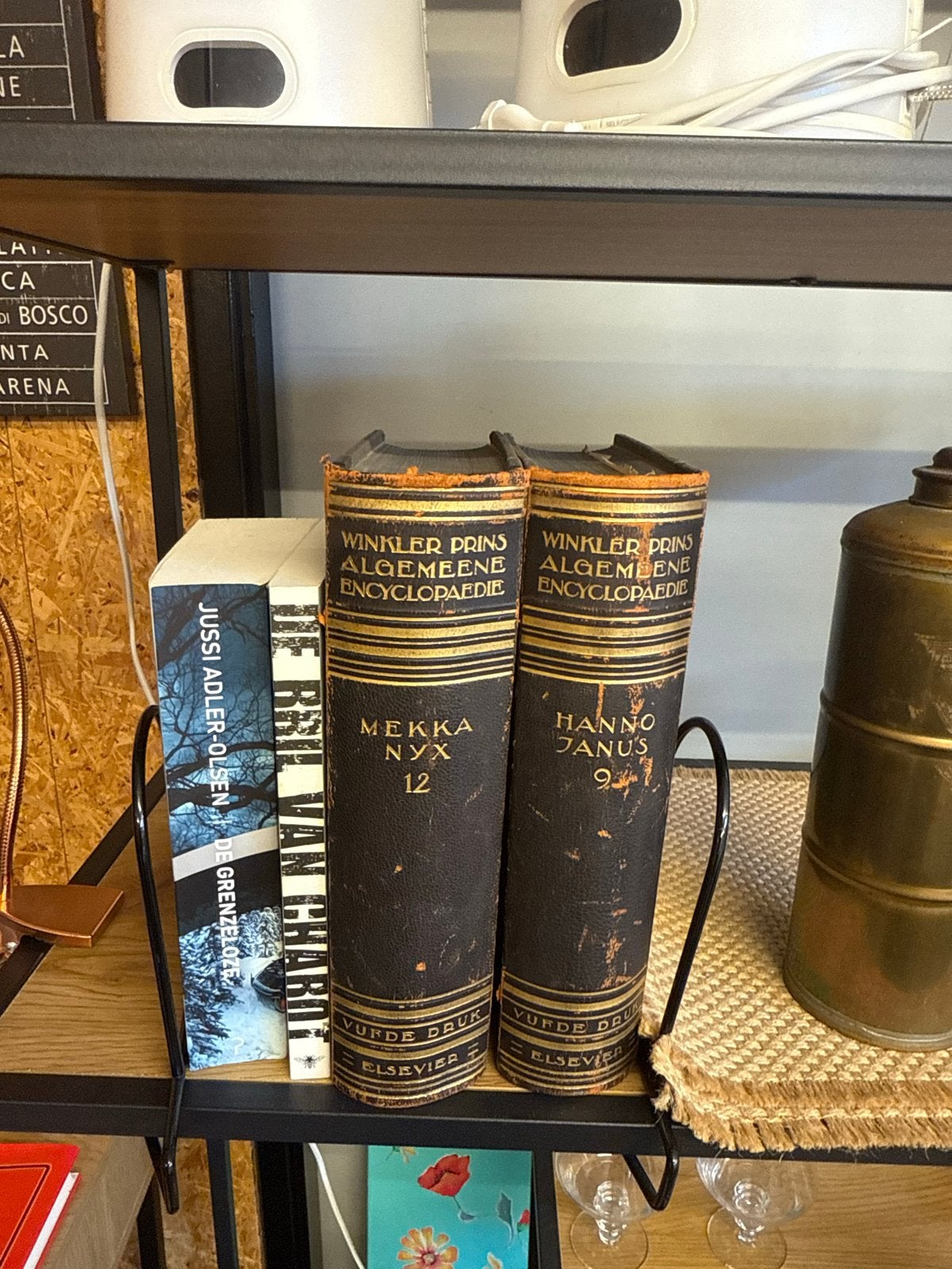 Winkler Prins Encyclopaedie - Mekka Nyx 12 & Hanno Janus 9, Ophalen, Gelezen, Algemeen, Los deel
