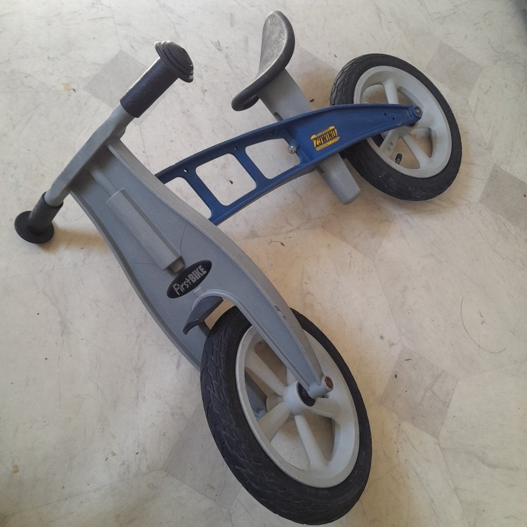 Firstbike Loopfiets 12 Inch - Blauw Banden Maat 12 x 1.75, Ophalen of Verzenden, Gebruikt, Loopfiets