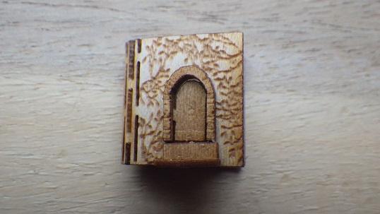 Poppenhuis: Laser-Gesneden Huisje (m392), Verzamelen, Poppenhuizen en Toebehoren, Ophalen of Verzenden, Nieuw, Poppenhuis