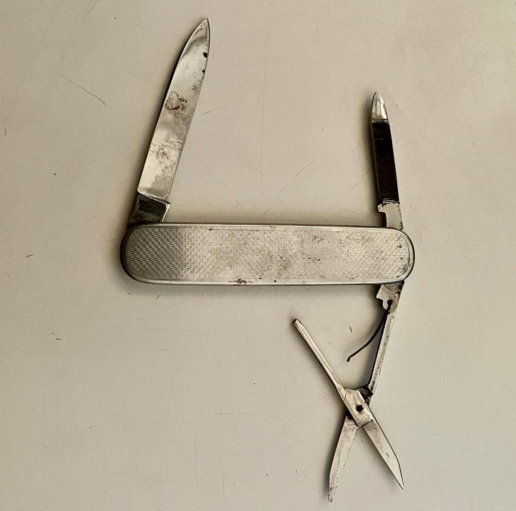 Klein zakmesje, Antiek en Kunst, Ophalen of Verzenden