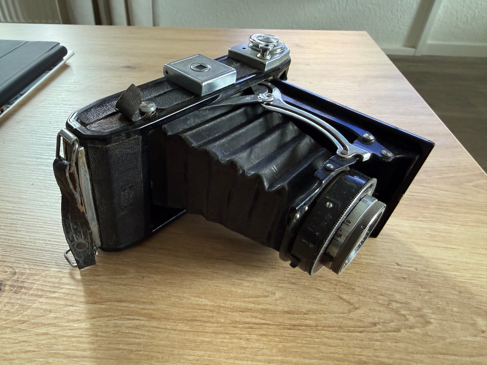 Vintage Zeiss Ikon Novar Anastigmat Balgcamera, Ophalen of Verzenden, Gebruikt, Compact, Overige Merken