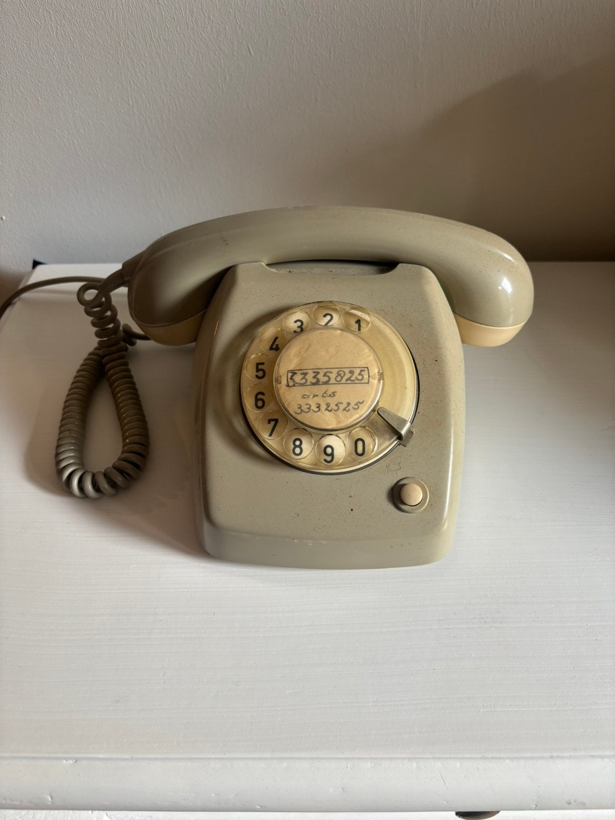 Vintage draaischijf telefoon - leuk als decoratie, Telecommunicatie, Vaste telefoons | Niet Draadloos, Ophalen of Verzenden