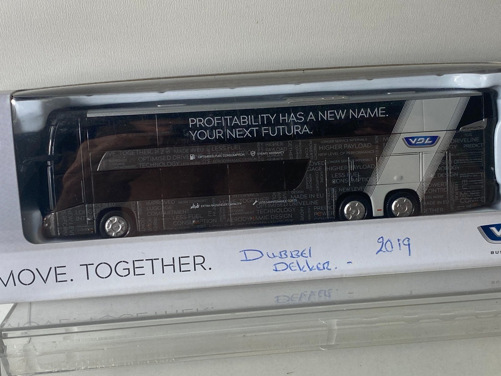1:87 VDL BUS/COACH-dubbeldekker-promotional-in OVP, Hobby en Vrije tijd, Ophalen of Verzenden, Nieuw, Bus of Vrachtwagen, Overige merken