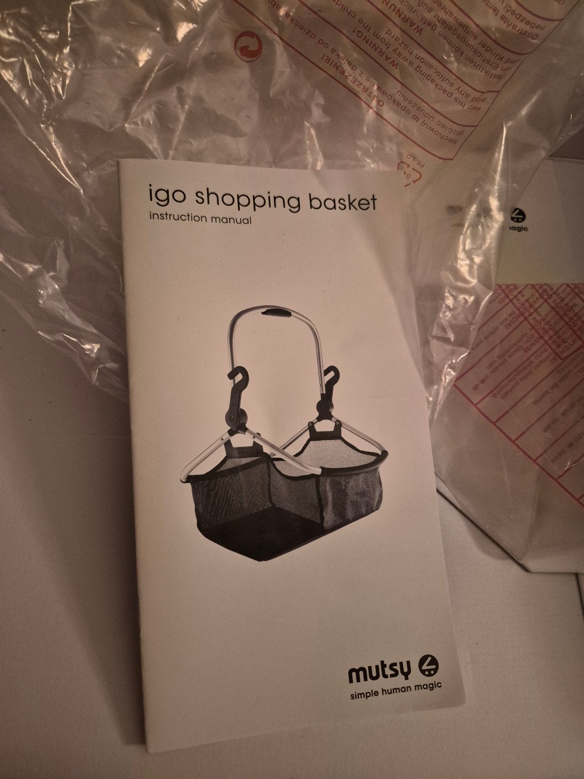 mandje om aan kinderwagen vast te maken van Mutsy., Ophalen, Gebruikt, Overige merken