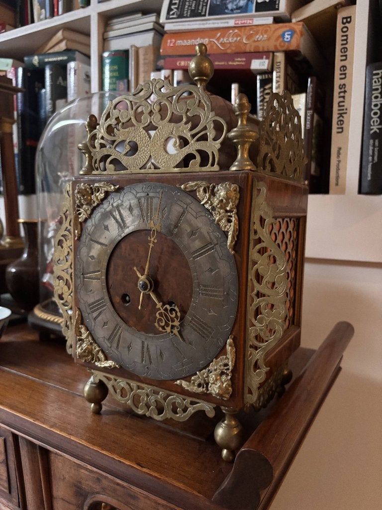 Prachtige lantaarnklok, Antiek en Kunst, Antiek | Klokken, Ophalen of Verzenden