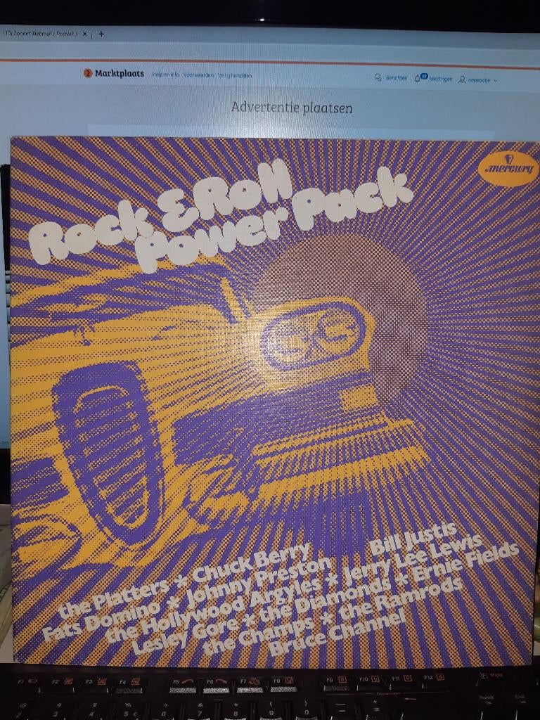 Dubbel lp Rock & Roll power pack (Z196-277), Ophalen of Verzenden, Zo goed als nieuw, 12 inch, Pop