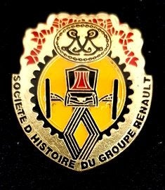 Renault- Societe d'histoire pin, Verzenden, Nieuw, Transport, Speldje of Pin