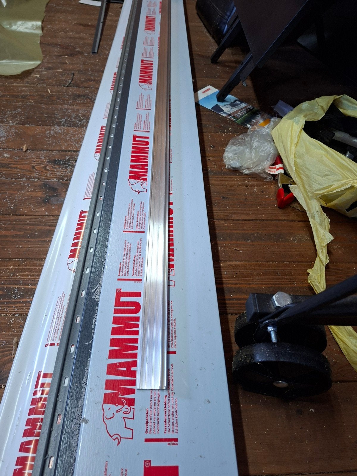 Mammut Gevelpanelen Antraciet RAL 7016 - 3 Pakken (6x6m), Doe-het-zelf en Verbouw, Platen en Panelen, Ophalen of Verzenden, Nieuw