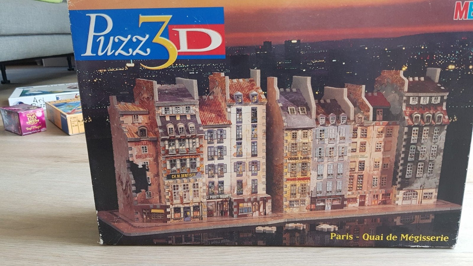 Puzz 3D Parijs - Quai de Mégisserie 3D-puzzel, Ophalen of Verzenden, Minder dan 500 stukjes, Gebruikt, Rubik's of 3D-puzzel