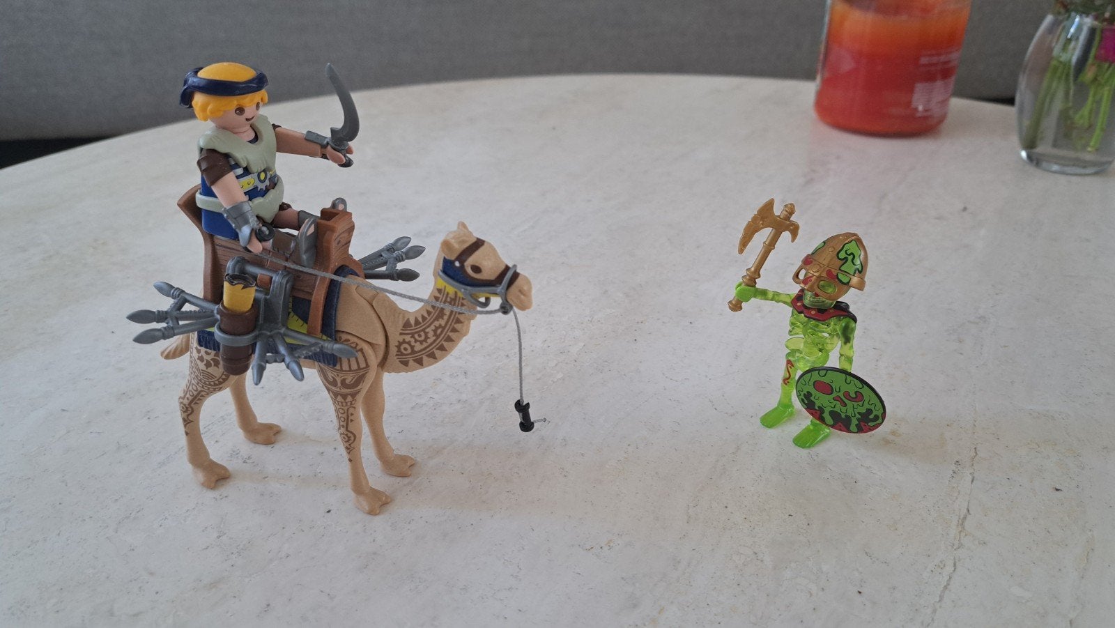 Playmobil salahari sands: kameel en slijm skelet, Complete set, Voertuig, Ophalen of Verzenden, Zo goed als nieuw
