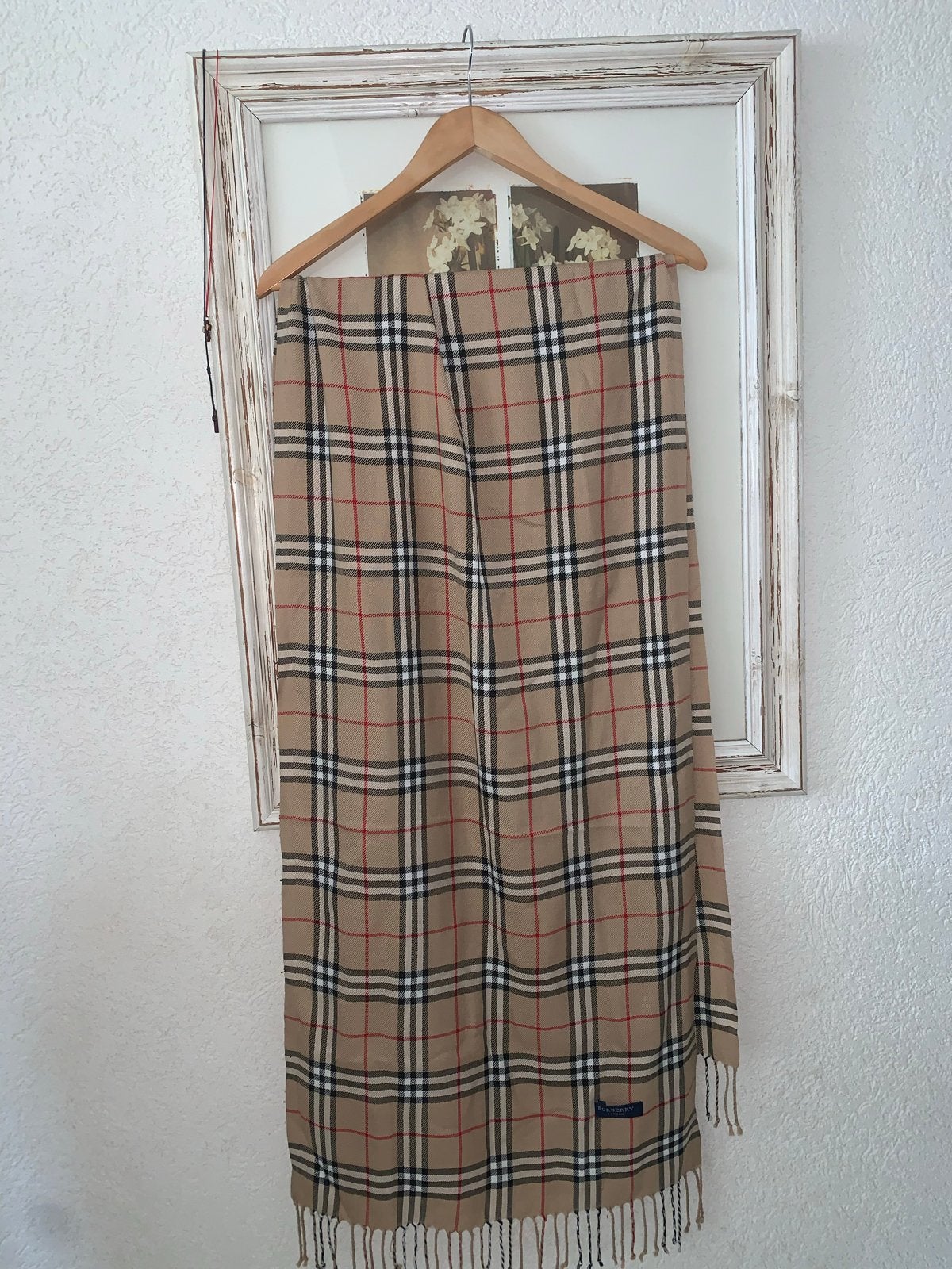 Burberry London geruite sjaal, Kleding | Heren, Ophalen of Verzenden, Zo goed als nieuw, Sjaal