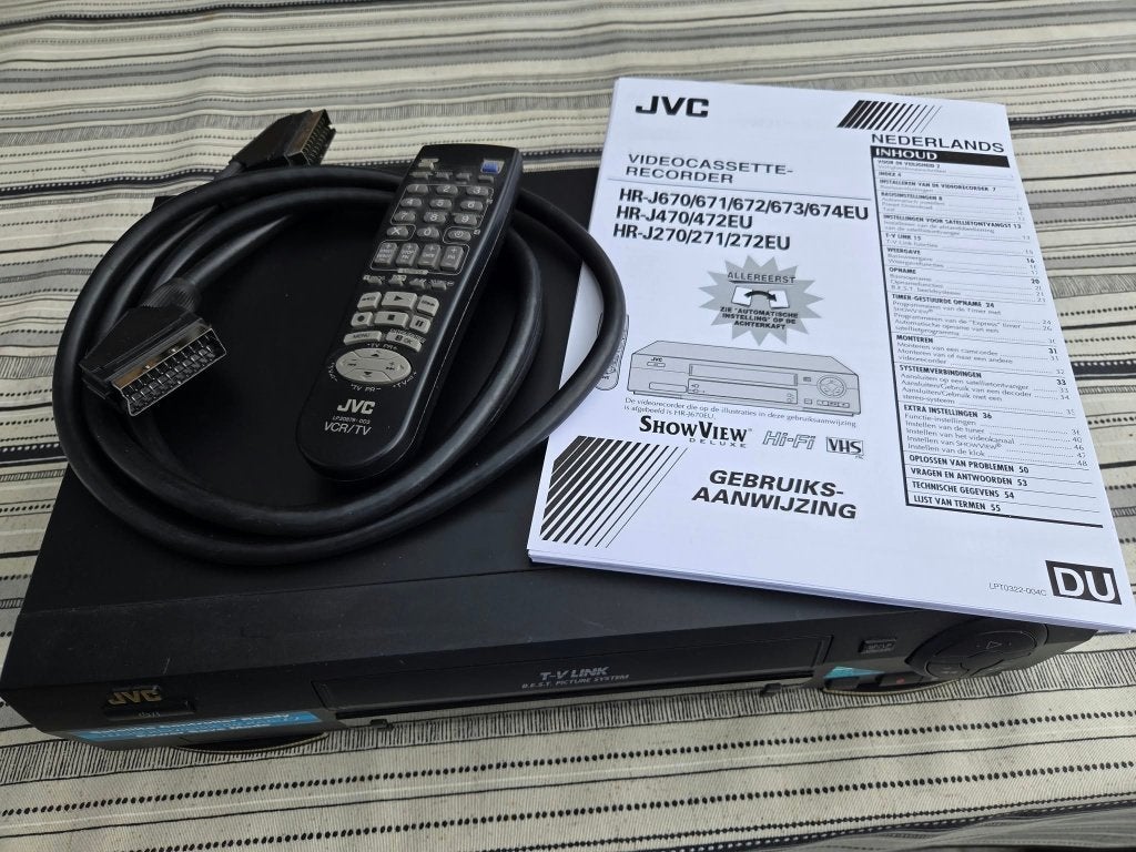 Videorecorder JVC HR-J672, Ophalen, Gebruikt, VHS-speler of -recorder