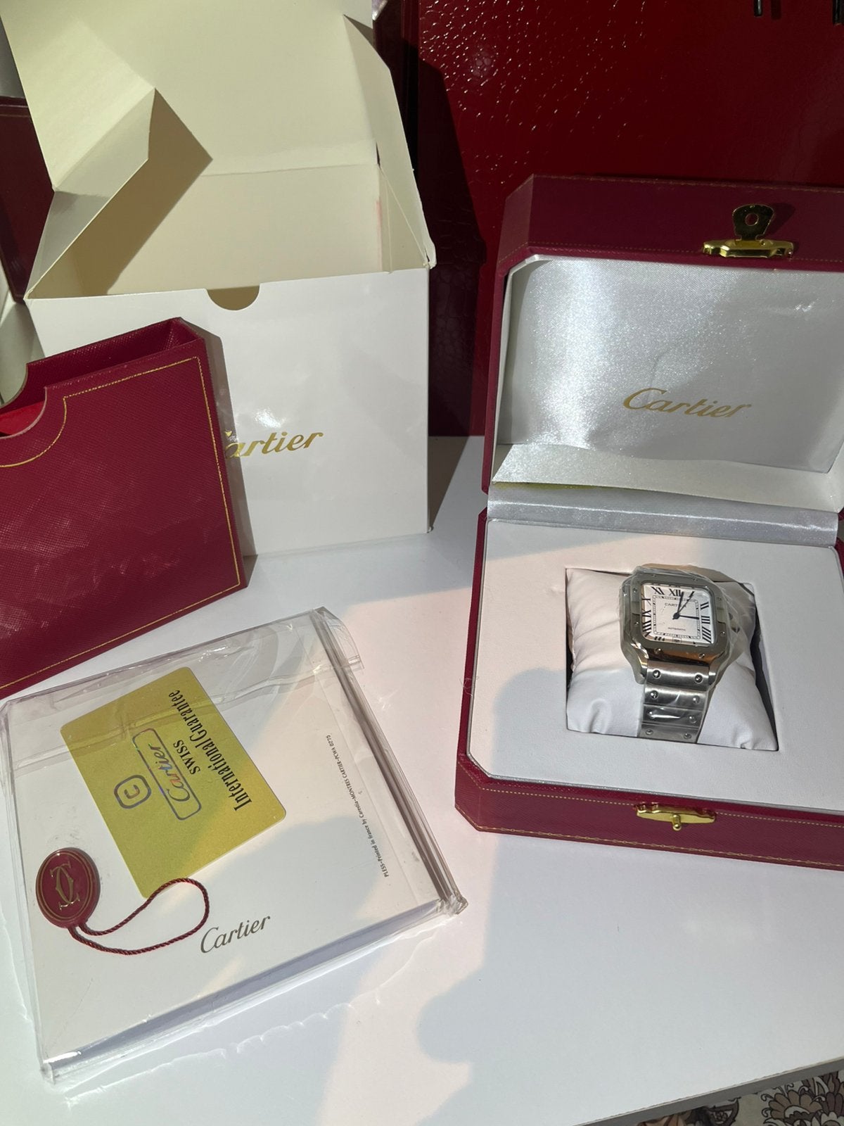 Cartier horloge, Ophalen of Verzenden, Nieuw, Staal, Overige merken