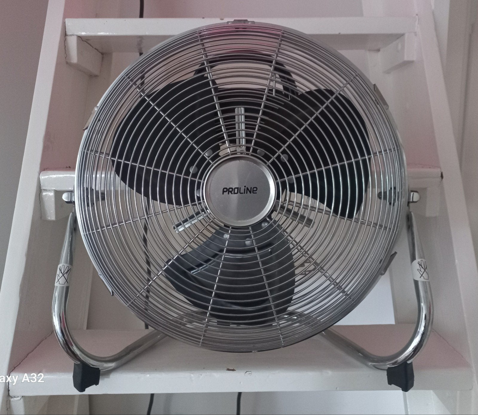 Proline BA35 krachtige metalen ventilator 65W – 3 standen, Witgoed en Apparatuur, Ventilatoren, Ophalen, Tafelventilator