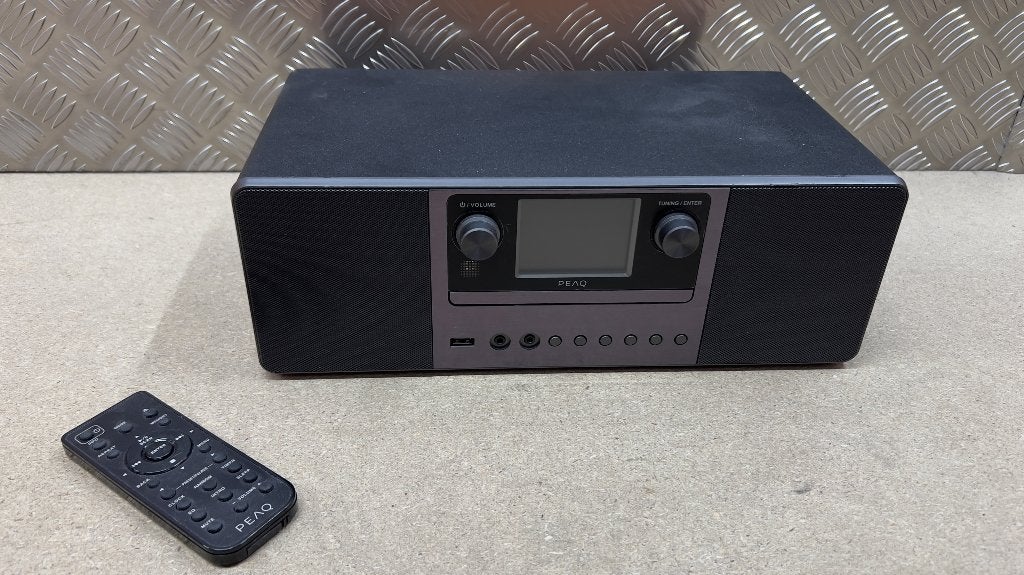 PEAQ Internet & DAB+ radio CD-speler - Microset, Zo goed als nieuw, Microset, Cd-speler, Ophalen