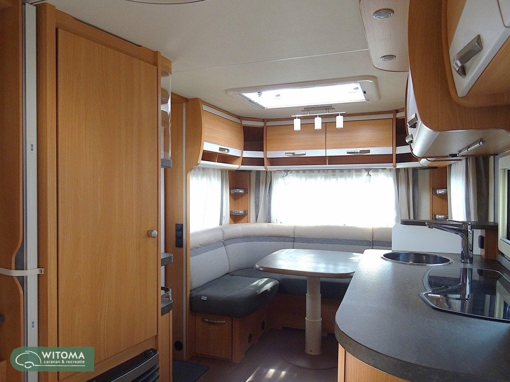 Knaus Sudwind 450 FU Mooi complete caravan, Caravans en Kamperen, Caravans, Rondzit, Bedrijf, Overige typen, Knaus