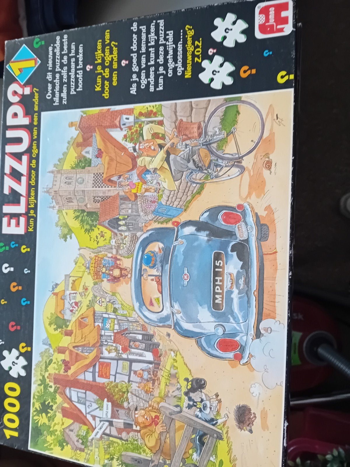 5x puzzel van 1000stukjes, Ophalen of Verzenden
