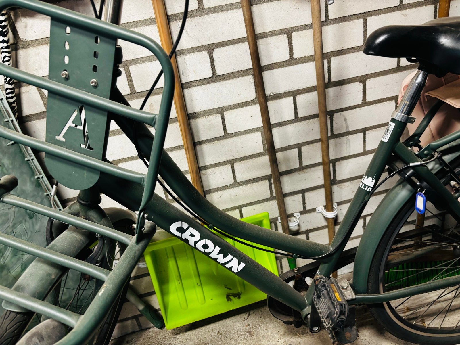 Crown Transportfiets 7 versnellingen, frame 53 cm, Terugtraprem, Gebruikt, Versnellingen, 50 tot 53 cm