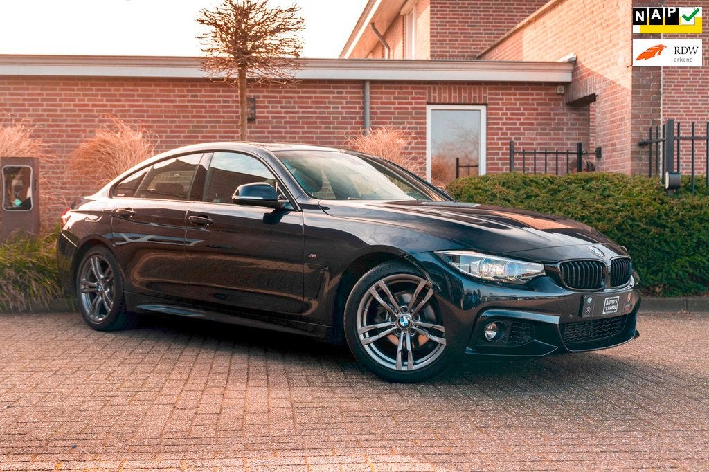 BMW 4-serie Gran Coupé 418i Executive Edition 136 PK | M-Pa, Auto's, BMW, Automaat, Gebruikt, Automatische klimaatregeling, Alcantara