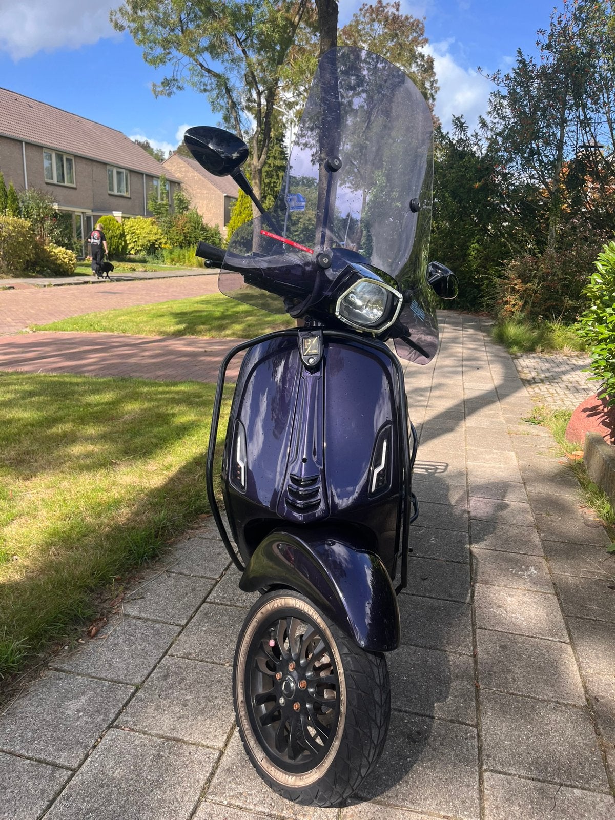 Vespa Sprint 80cc Candy Purple – Full Malossi + Sportuitlaat, Ophalen, Gebruikt, Maximaal 45 km/u, Vespa S