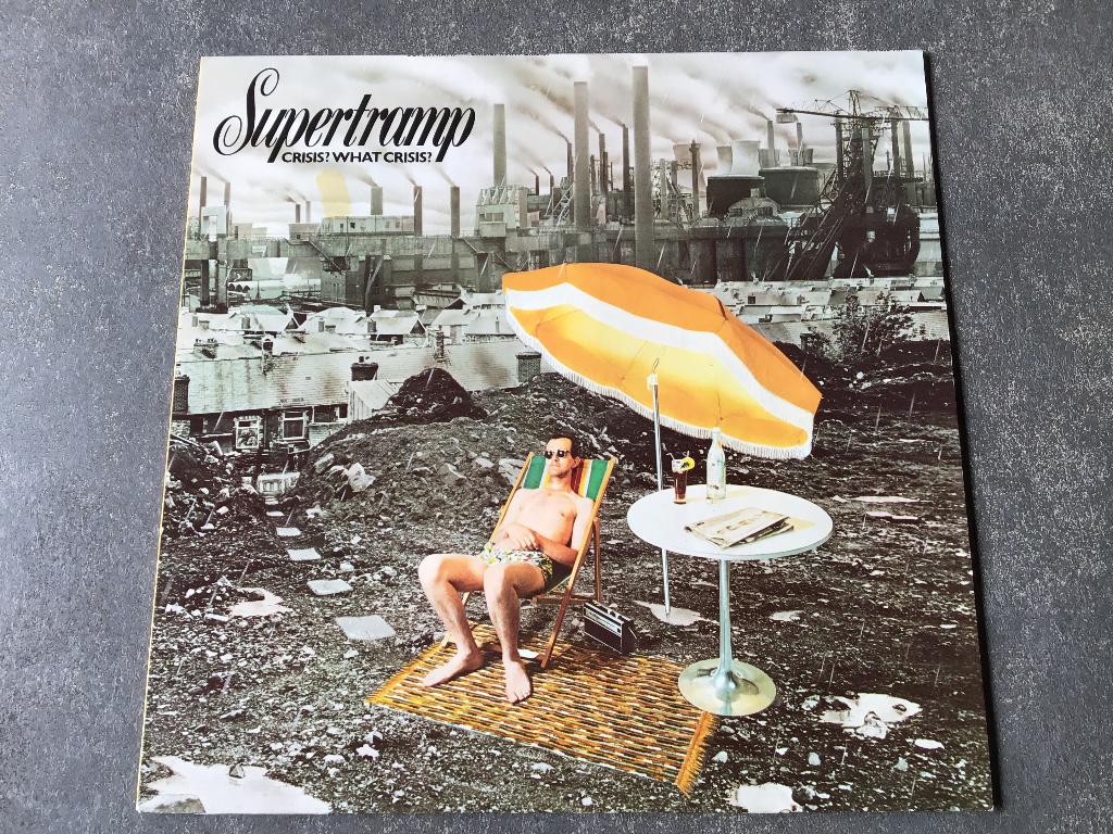Supertramp - Crisis?What crisis? - Vinyl, Gebruikt, 1970 - 1979, 12 inch, Inclusief binnenhoes