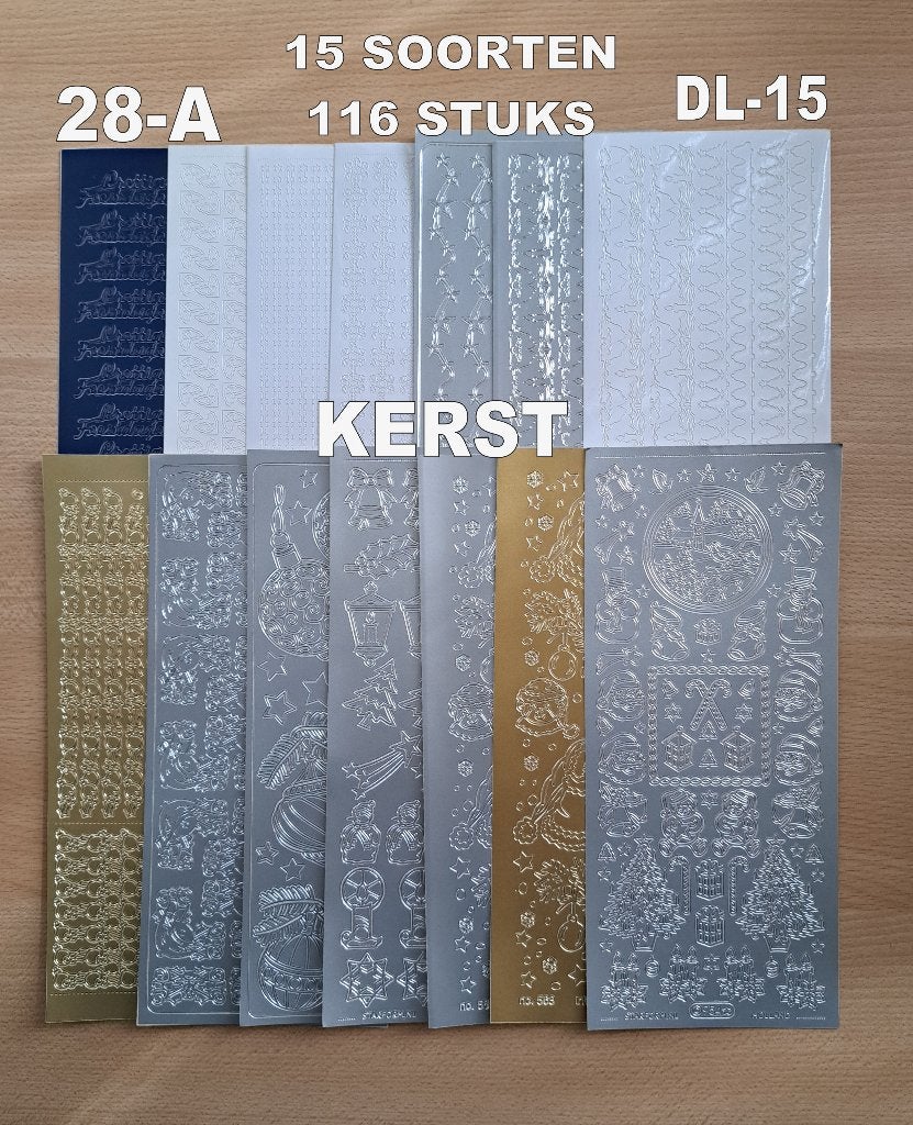 nr.28...STICKERS 89 SOORTEN-675 STUKS vnl HOLOGRAM, Ophalen of Verzenden, Nieuw, Meerdere stickers